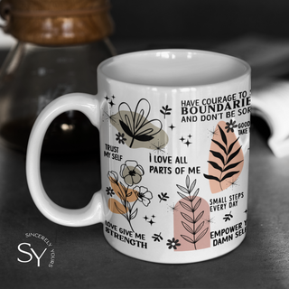 Mental Health | Daily Affirmations Personalized Mugs