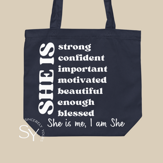 She is Me, I am She Tote Bag