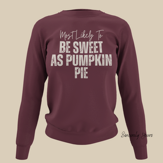 Family Thanksgiving / Friendsgiving Funny Matching Most Likely To - Unisex Shirts