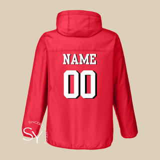 Basketball Mom | Personalized Back | Anorak Jacket