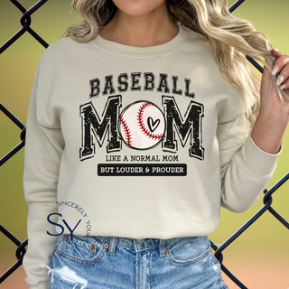 Baseball Mom | Like a Normal Mom But Louder & Prouder Shirts