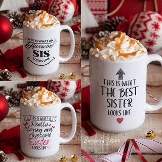 This is What a Sister Looks Like - Mug