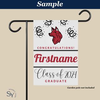 Custom Graduation Yard Flag | Yard Sign