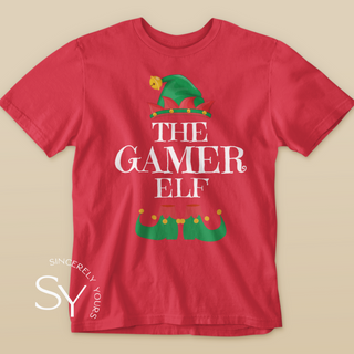 Family Matching Holiday Elf Tees - youth sizes