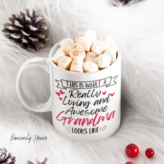 This is What a Grandma Looks Like - Mug