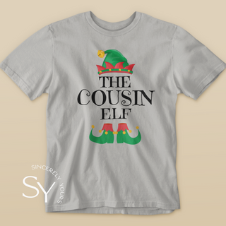 Family Matching Holiday Elf Tees - youth sizes