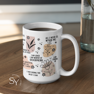 Mental Health | Daily Affirmations Personalized Mugs