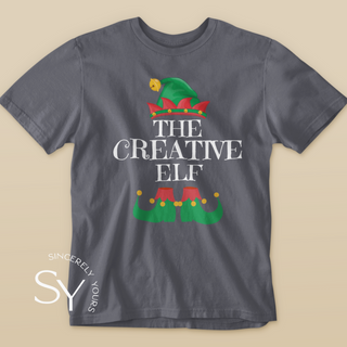 Family Matching Holiday Elf Tees - youth sizes