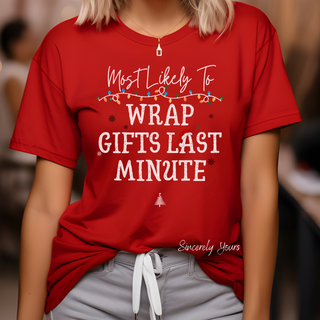 Family Holiday / Christmas Funny Matching Custom - Most Likely To Unisex Shirts