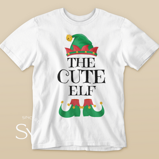 Family Matching Holiday Elf Tees - youth sizes