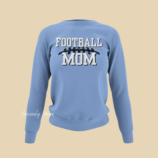 Football Mom with custom colors - Sweatshirt