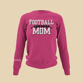 Football Mom with custom colors - Sweatshirt