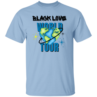 Black Love World Tour Unisex T-Shirt (Blue)
