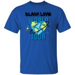 Black Love World Tour Unisex T-Shirt (Blue)
