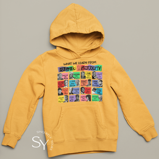 What We Learn From Black History Month - Youth Hoodie