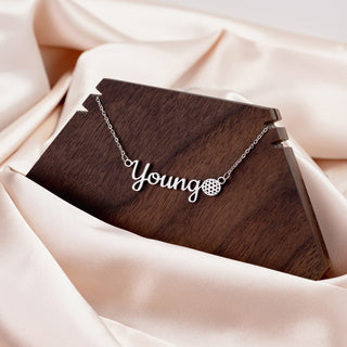 Personalized Sports Name Necklace