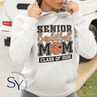 Senior Basketball Mom | Class of 2026 | Personalized Back