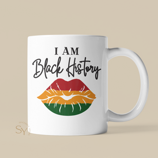 I am Black History Mugs