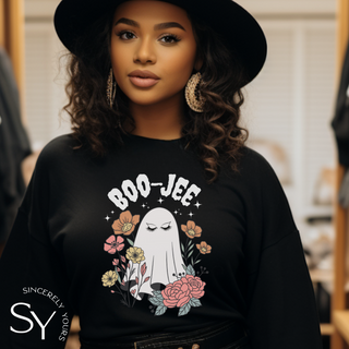 Boo-Jee Ghost Halloween Sweatshirt