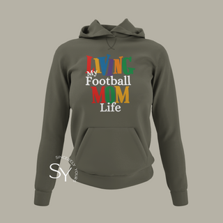 Living My Football Mom Life Tops