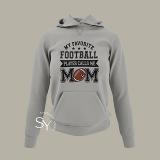 My Favorite Football Player Calls me Mom Tops