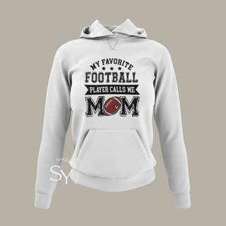 My Favorite Football Player Calls me Mom Tops