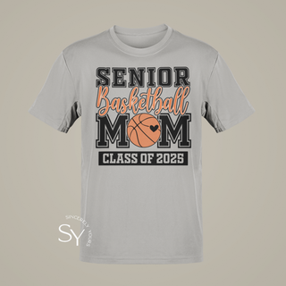 Senior Basketball Mom | Class of 2025 | Personalized Back