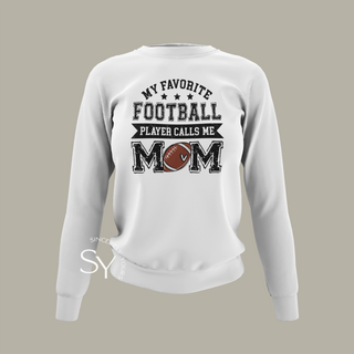 My Favorite Football Player Calls me Mom Tops