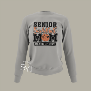 Senior Basketball Mom | Class of 2026 | Personalized Back