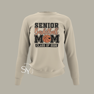 Senior Basketball Mom | Class of 2026 | Personalized Back