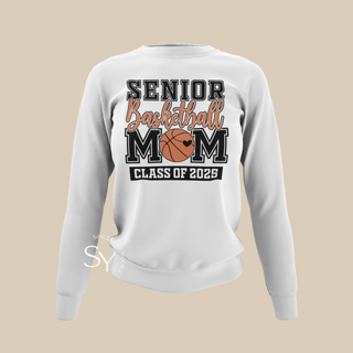 Senior Basketball Mom | Class of 2025 | Personalized Back