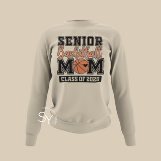 Senior Basketball Mom | Class of 2025 | Personalized Back