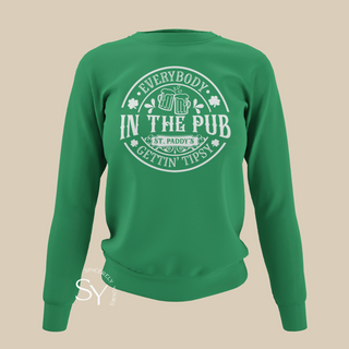 Everybody In The Pub Gettin' Tipsy Sweatshirts & Hoodies