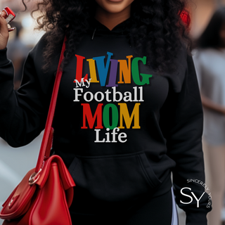 Living My Football Mom Life Tops