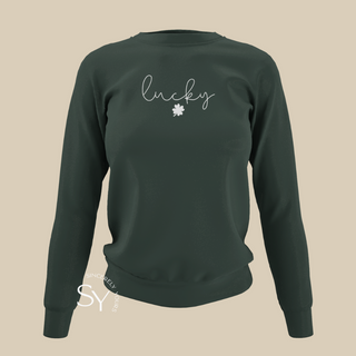 Lucky Four Leaf Clover Sweatshirt