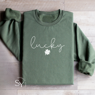 Lucky Four Leaf Clover Sweatshirt