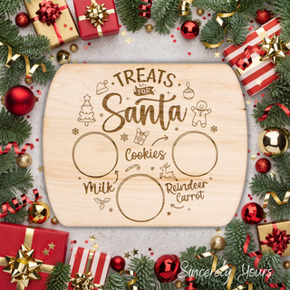 Treats for Santa and his Reindeer | Christmas Eve Cookie Board