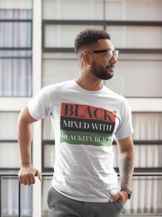 Black Mixed With Blackity Black Unisex T-Shirt