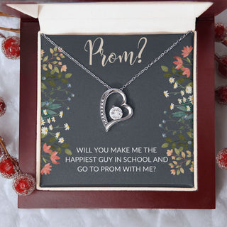 Prom Proposal Gift | Love Forever Necklace