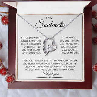 To My Soulmate | Forever Love Necklace