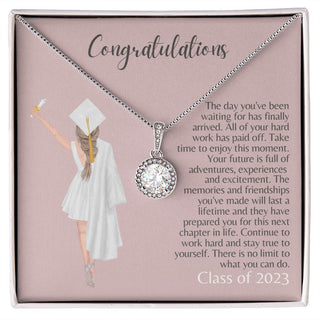 Graduation | Congratulations (Blush) - Eternal Hope Necklace