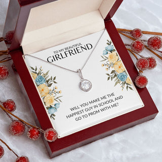 To My Girlfriend Prom Proposal | Eternal Hope Necklace