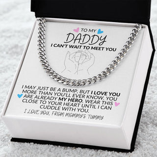 To My Daddy | I Can't Wait to Meet You - Link Chain