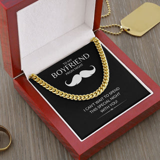 To My Boyfriend | Prom Night - Men's Cuban Link Necklace