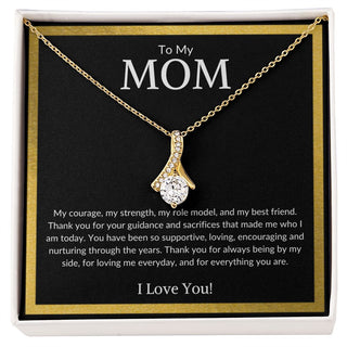 To My Mom - Alluring Beauty Necklace