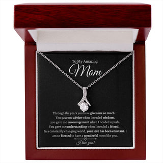 To My Amazing Mom | Alluring Beauty Necklace