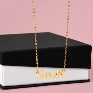 Stronger Than You Know - Personalized Name Necklace