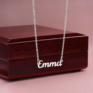 Stronger Than You Know - Personalized Name Necklace
