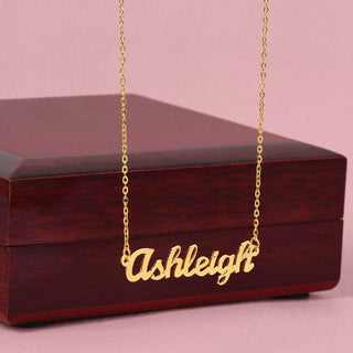 Stronger Than You Know - Personalized Name Necklace