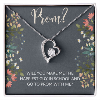 Prom Proposal Gift | Love Forever Necklace